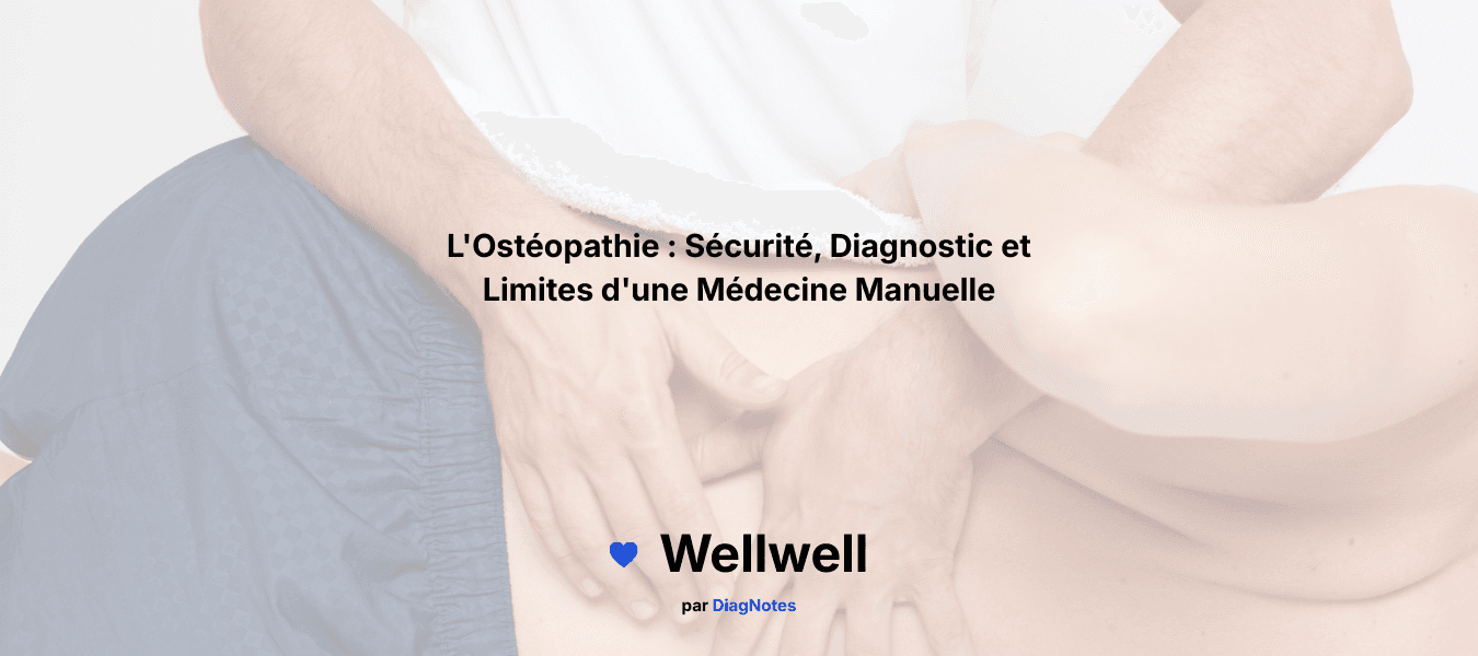 L'Ostéopathie : Sécurité, Diagnostic et Limites d'une Médecine Manuelle